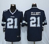 Nike Limited Dallas Cowboys #21 Ezekiel Elliott Navy Blue Team Color Men's Stitched NFL Jersey,baseball caps,new era cap wholesale,wholesale hats